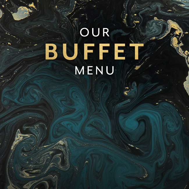 Canapé menu at The Horse & Groom