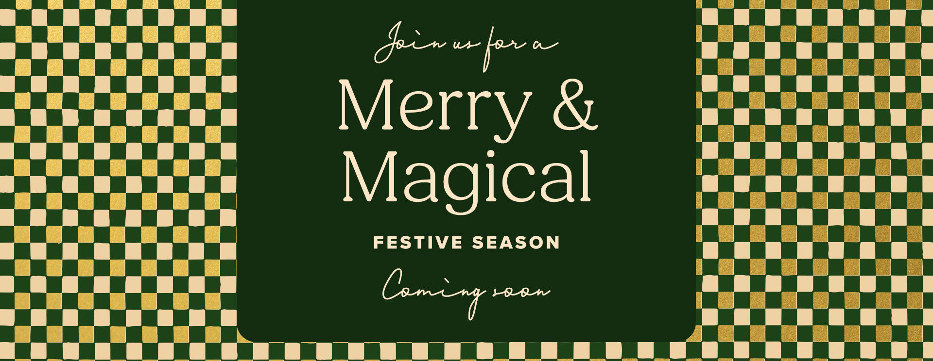 Christmas menu at The Horse & Groom