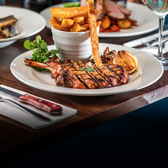 A La Carte menu at The Horse & Groom