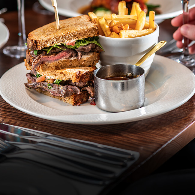 Brunch menu at The Horse & Groom