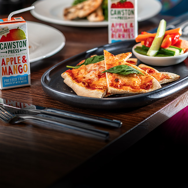 Children's menu at The Horse & Groom