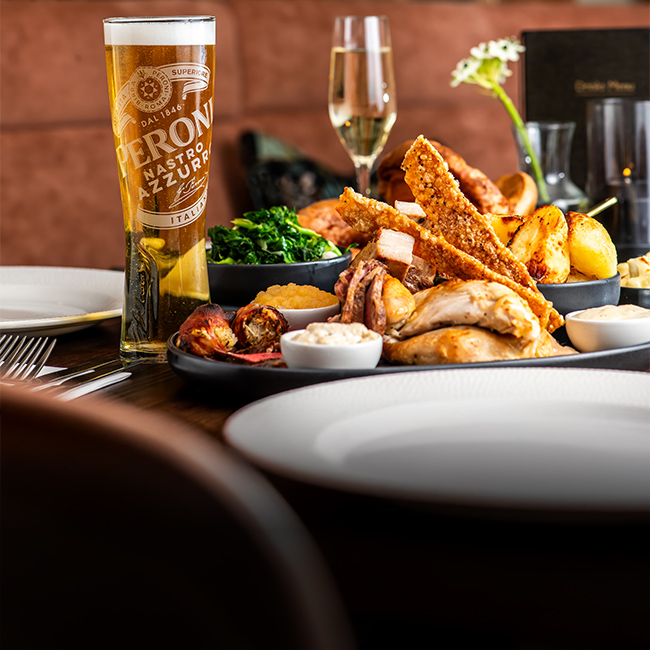 Wine & Drinks menu at The Horse & Groom