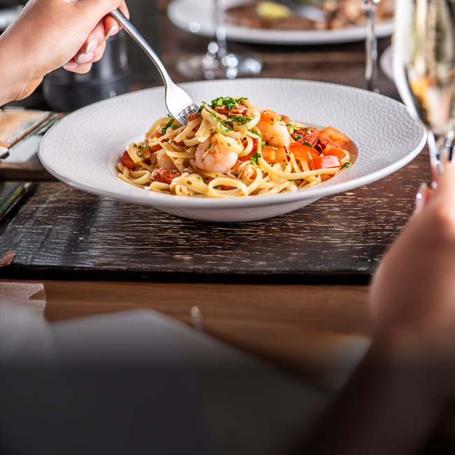 Dessert menu at The Horse & Groom